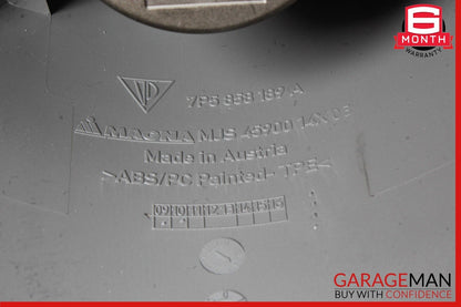 11-18 Porsche Cayenne 958 S Center Dash Speaker Cover Trim 7P5858189A OEM
