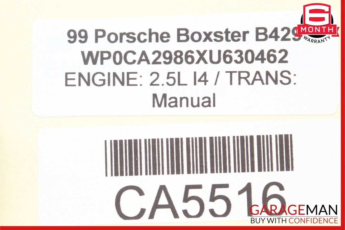 97-04 Porsche Boxster 986 Engine Motor Cooling Fan Blades Intake Assembly OEM