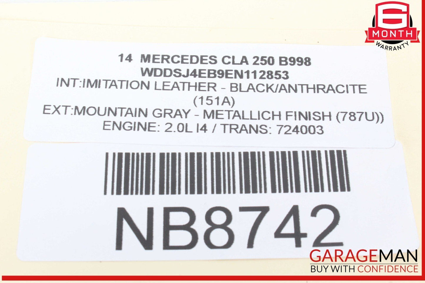 12-20 Mercedes W117 CLA250 SLK250 Engine Motor Radiator Shroud Fan Blade OEM