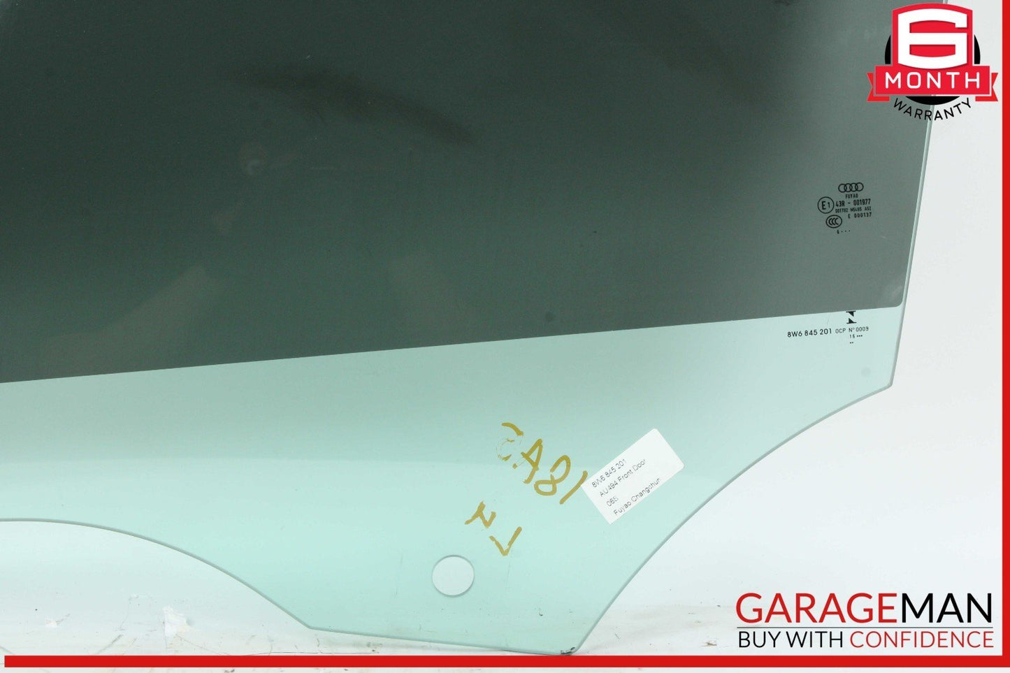 18-24 Audi A5 S5 RS5 Coupe Front Left Driver Side Door Window Glass OEM