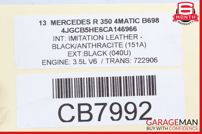 06-13 Mercedes W251 R350 R320 Upper Radiator Support Tie Bar 2516200486 OEM