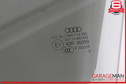 17-24 Audi Q7 Front Left Driver Side Door Window Glass 4M0845021 OEM