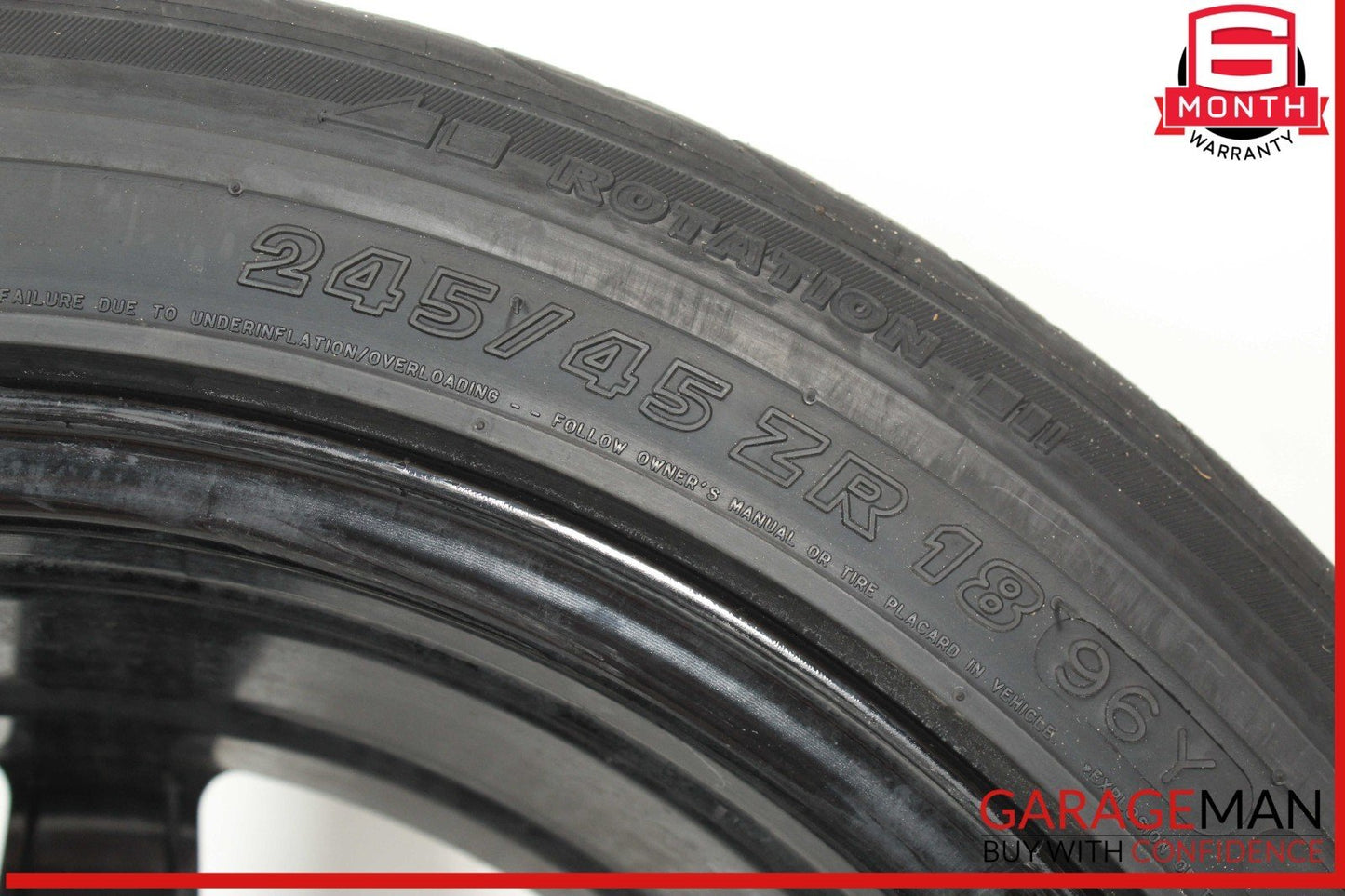 00-06 Mercedes W220 S600 CL65 S55 Emergency Spare Wheel Tire Rim 8Jx18H2 OEM