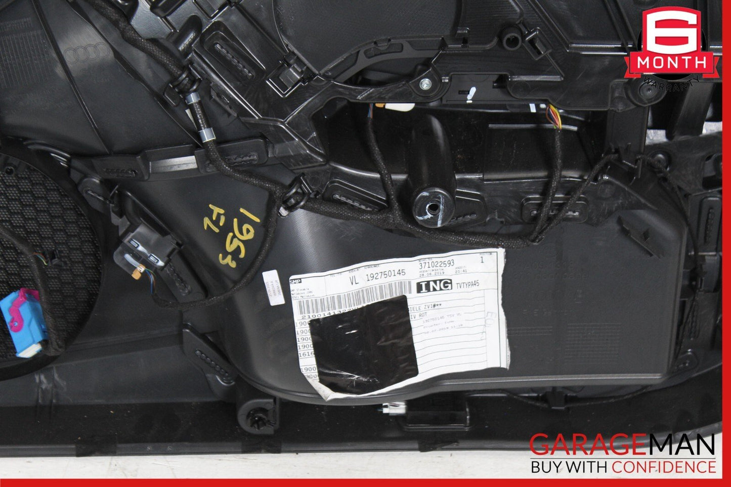 15-20 Audi A3 S3 Front Left Driver Side Door Panel Black OEM