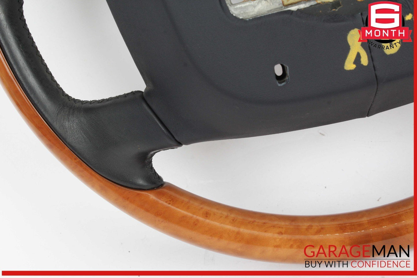 03-10 Bentley Continental GTC Front Left Driver Side Steering Wheel Wood OEM