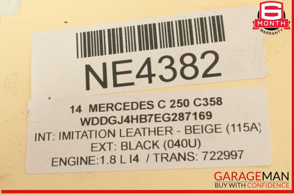 08-20 Mercedes W204 C250 Front Left Side Spindle Knuckle Wheel Hub Bearing OEM