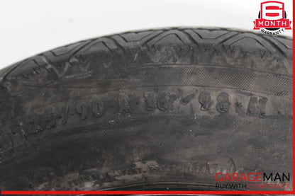 08-14 Mercedes W204 C250 C300 Emergency Spare Tire Donut Wheel Rim 125 90 16"