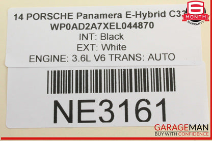 10-16 Porsche Panamera 970 E-Hybrid Right Passenger Side Exterior Door Handle