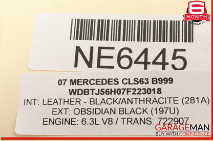 07-15 Mercedes W219 CLS63 AMG Right Side Camshaft Adjuster Cover w/ Valve OEM