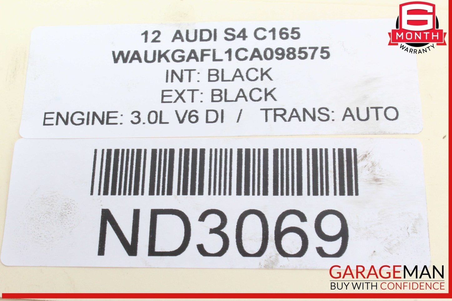 09-16 Audi S4 Left Driver Side Exhaust Camshaft Cam Shaft 06E109104C OEM