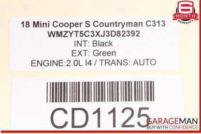 17-24 Mini Cooper Countryman Baggage Luggage Roof Rack Rail Set of 2 Pc OEM