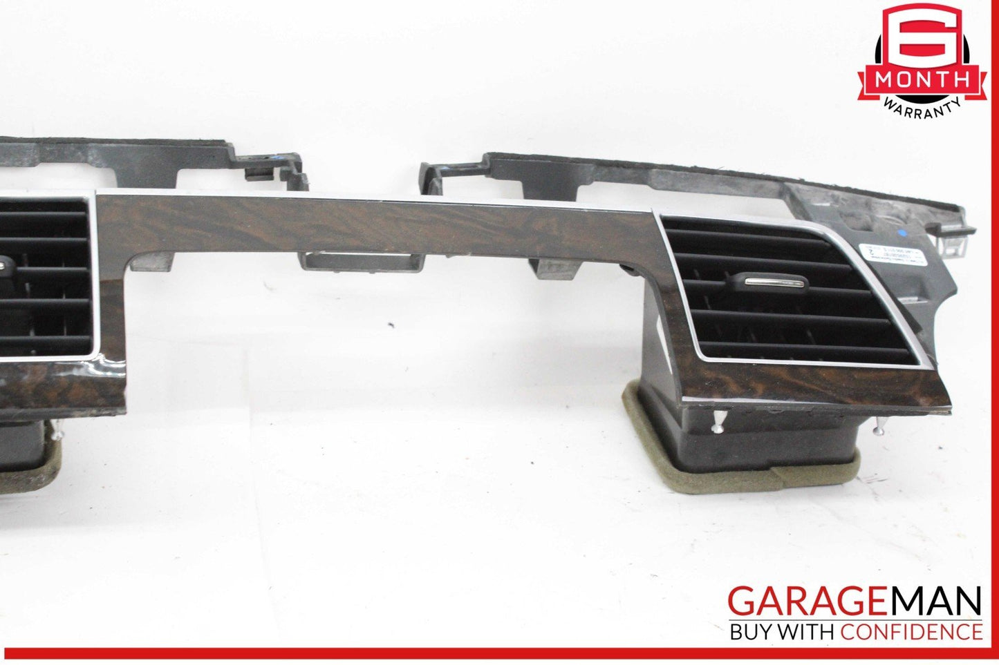 11-18 Audi A8 S8 Front Right Side Dash Trim Cover Panel w/ AC A/C Air Vent OEM