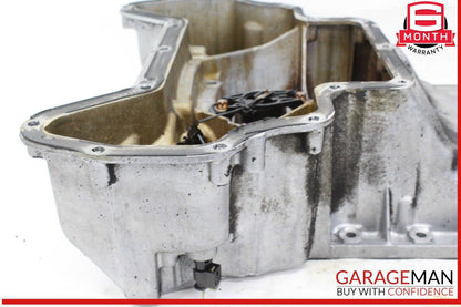 05-11 Mercedes W211 E350 Engine Upper Oil Sump Baffle Pan 2720142102 OEM