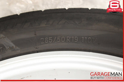 11-18 Porsche Cayenne 958 8.5Jx19 19" R19 Wheel Tire Rim Silver 7P5601025A