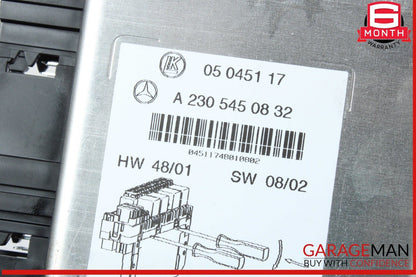03-12 Mercedes R230 SL500 SL55 AMG Front Left SAM Fuse Box Control Module OEM