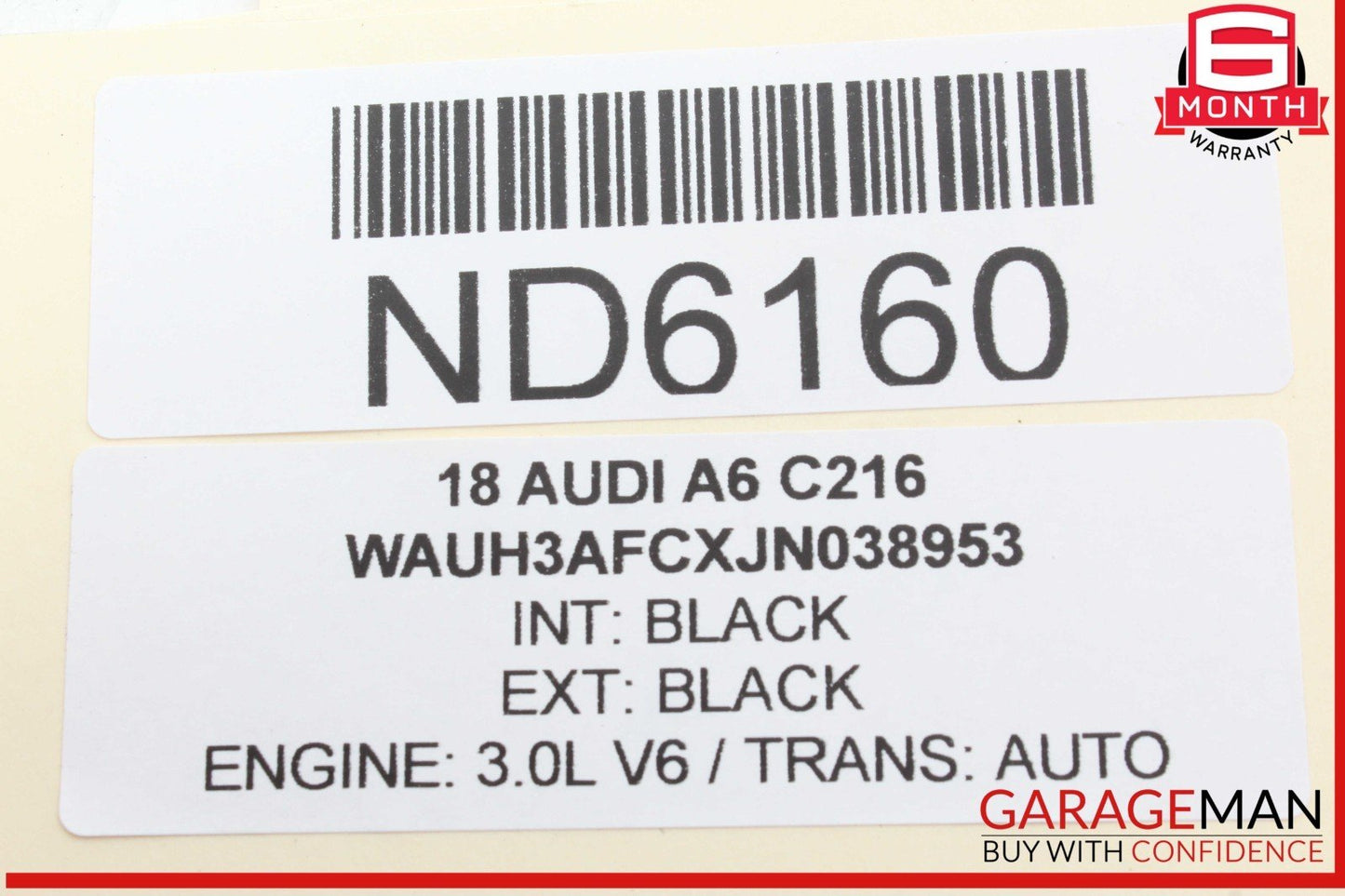 12-18 Audi A6 A7 Front Left Driver Side Power Seat Adjustment Switch OEM