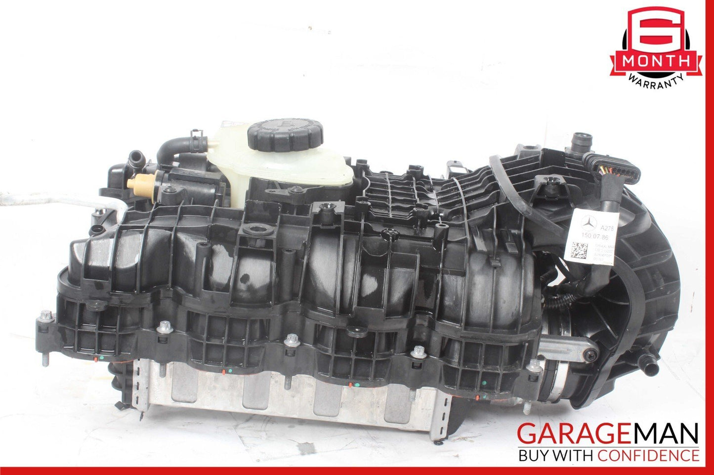 Mercedes X166 GL450 Air Intake Manifold Distributor Engine Intercooler Assembly
