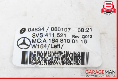 06-08 Mercedes W164 ML350 ML320 Front Left Driver Side Door Rear View Mirror OEM