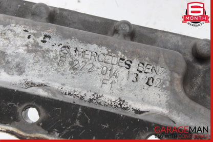 06-13 Mercedes W164 ML350 SLK300 Engine Upper Oil Sump Baffle Pan 2720142002 OEM