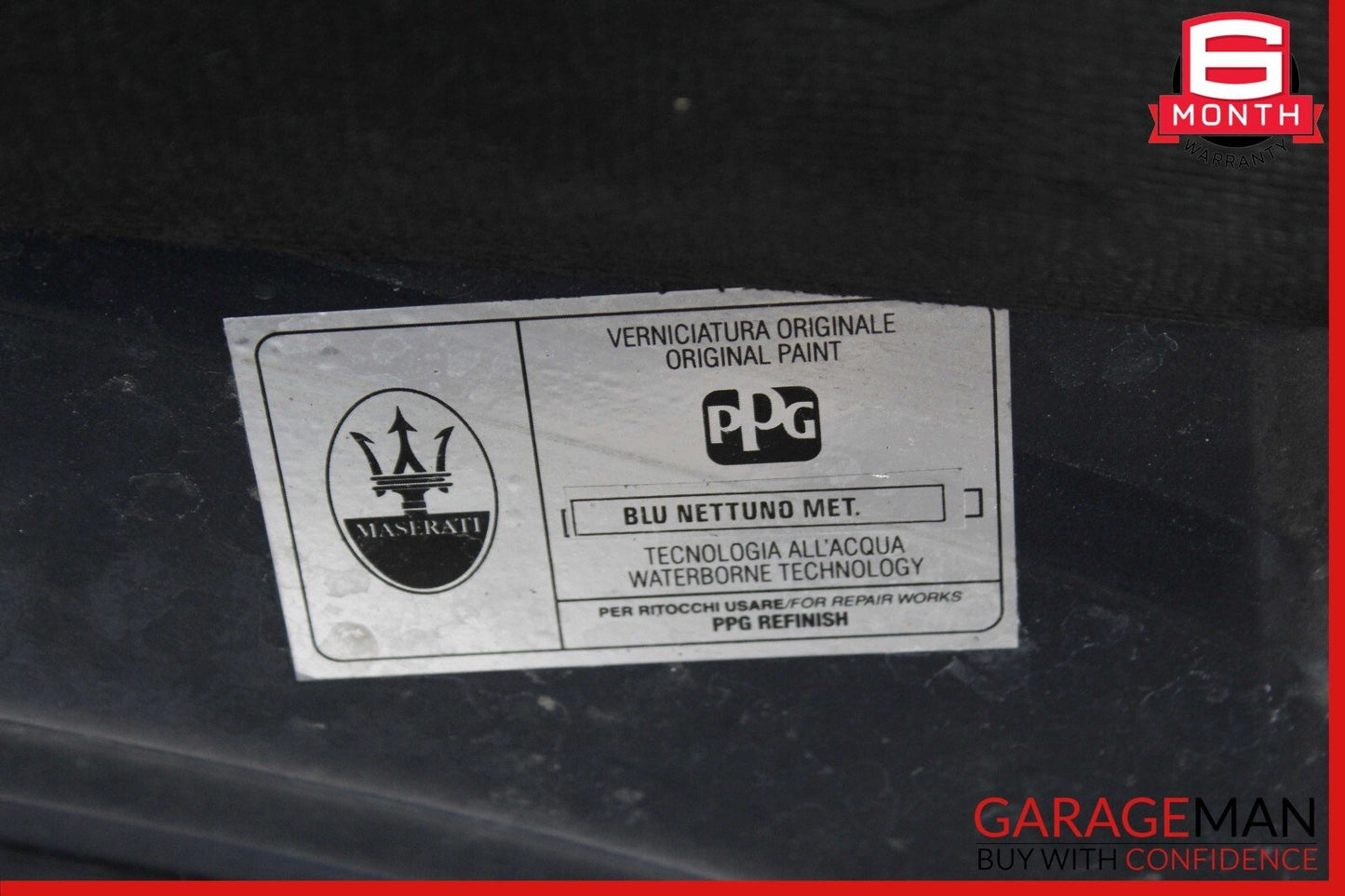 03-13 Maserati Quattroporte M139 Front Hood Bonnet Panel Assembly 67213600 OEM