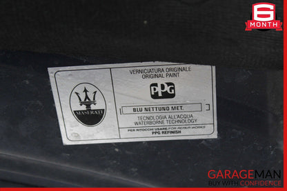 03-13 Maserati Quattroporte M139 Front Hood Bonnet Panel Assembly 67213600 OEM