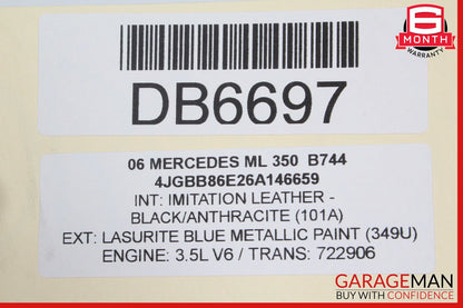 01-04 Mercedes W203 C240 C320 Front Left / Right Top Upper Seat Cushion OEM