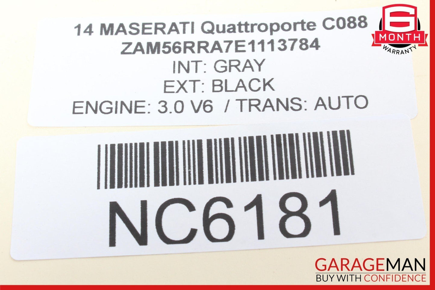 14-20 Maserati Quattroporte M156 Rear Right Side Outer Tail Light Lamp OEM