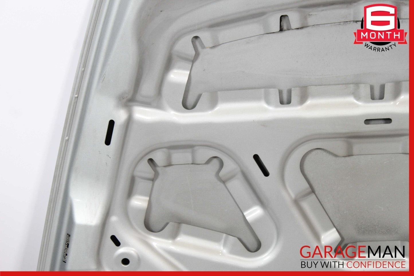 11-14 Porsche Cayenne 958 Front Hood Bonnet Panel Assembly Silver OEM