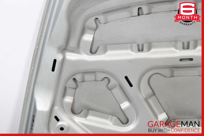 11-14 Porsche Cayenne 958 Front Hood Bonnet Panel Assembly Silver OEM