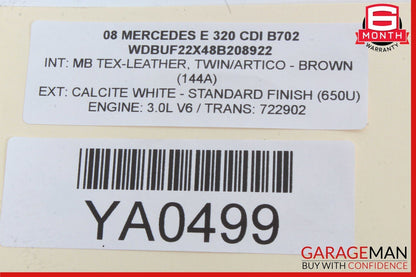 06-12 Mercedes W211 E350 SL550 E320 Communication Controller Module Unit