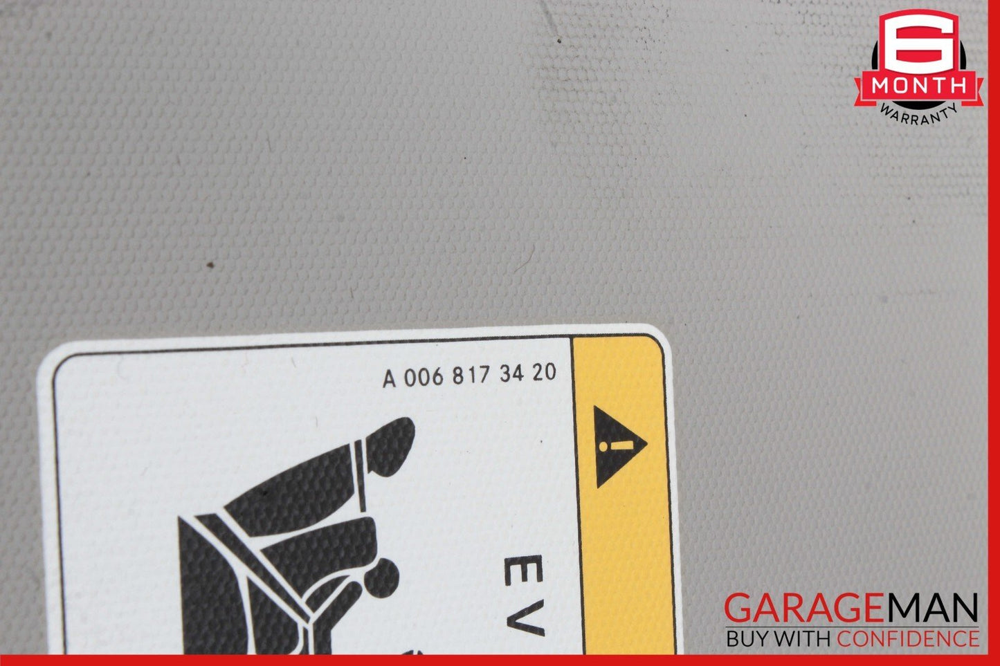 12-16 Mercedes X166 GL450 ML400 Sun Visor Sunvisor Right Passenger Side Gray OEM