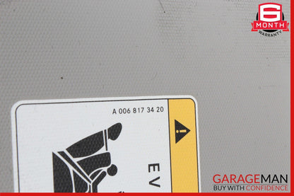 12-16 Mercedes X166 GL450 ML400 Sun Visor Sunvisor Right Passenger Side Gray OEM