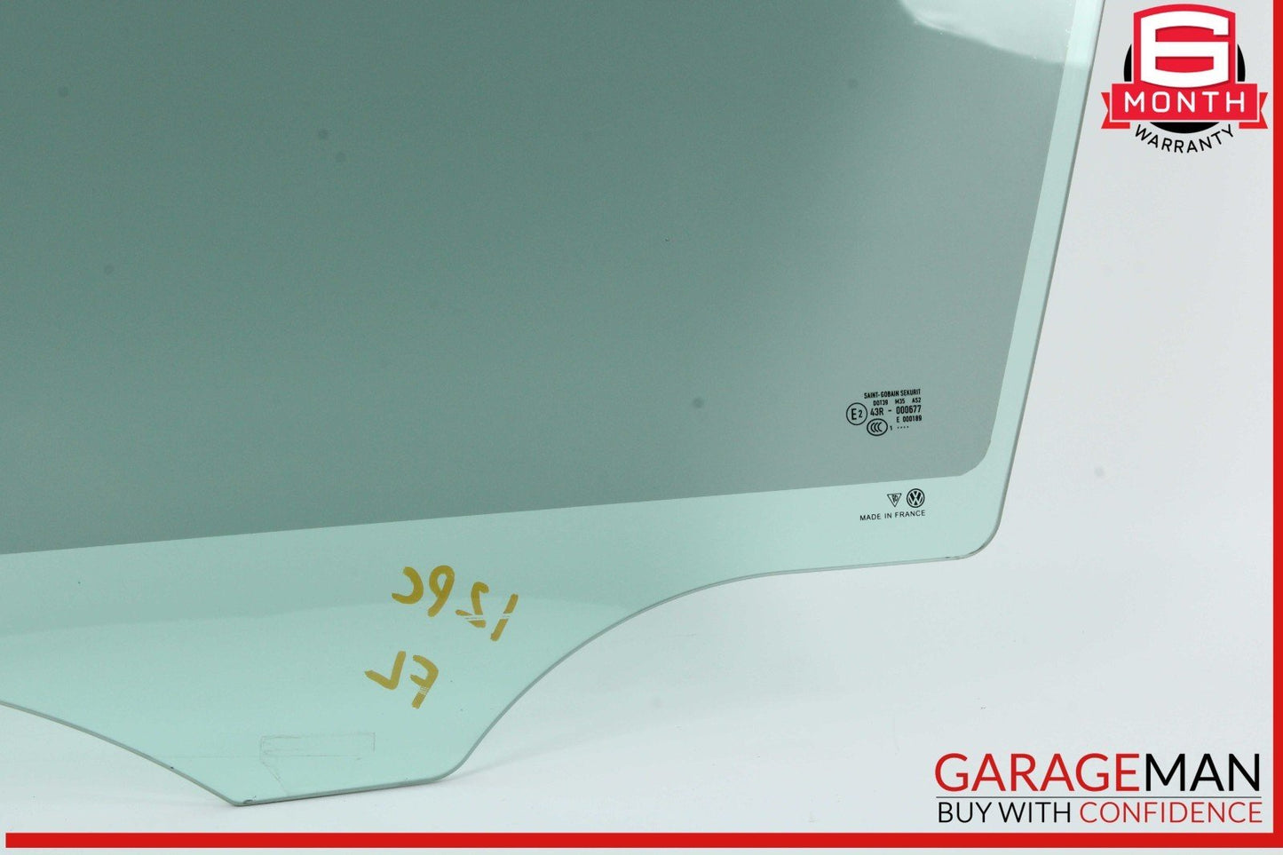 11-18 Porsche Cayenne 958 Front Left Driver Side Door Window Glass OEM