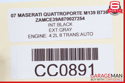03-10 Maserati Quattroporte M139 Rear Left Side Top Upper Control Arm OEM