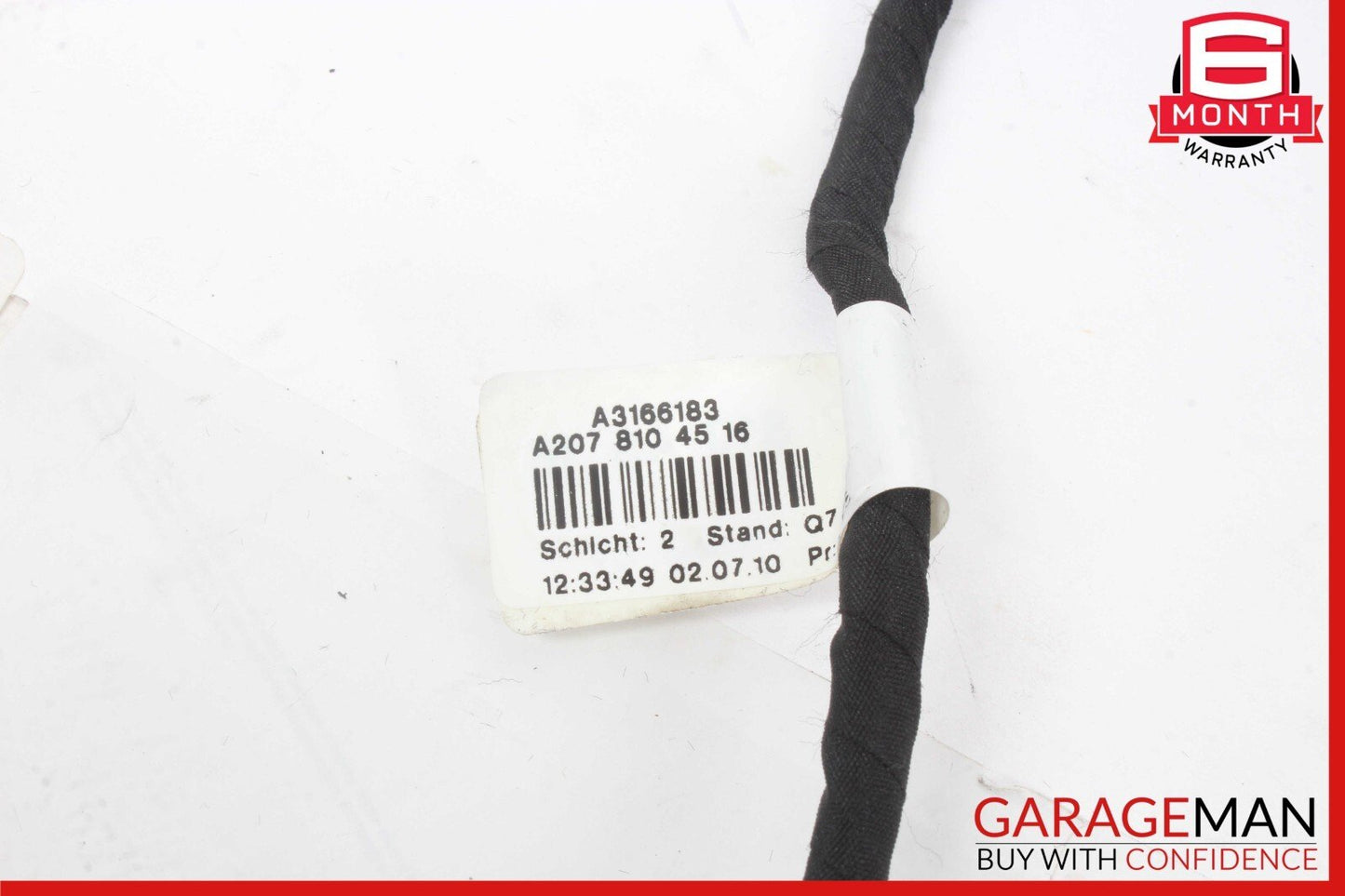 10-17 Mercedes W207 E350 E63 AMG Front Left Side Mirror Door Rear View OEM