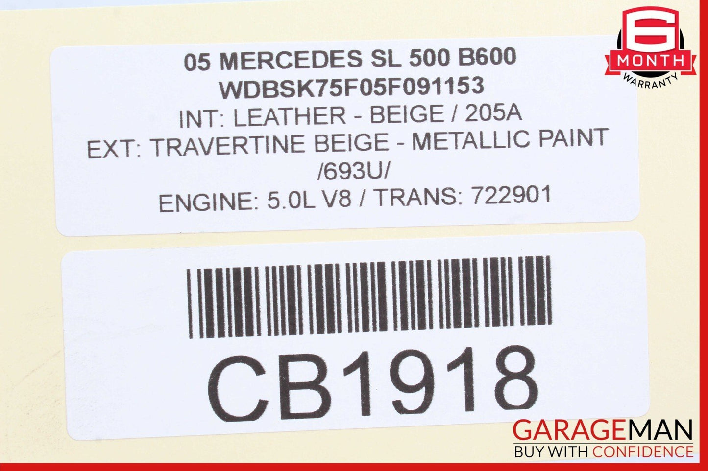03-12 Mercedes R230 SL500 Rear Left Side Wheel Spindle Knuckle Hub Bearing