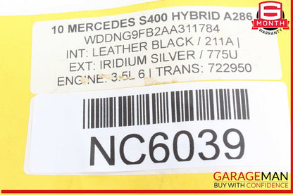 10-13 Mercedes W221 S400 Hybrid Front Left Driver Side Door Rear View Mirror OEM