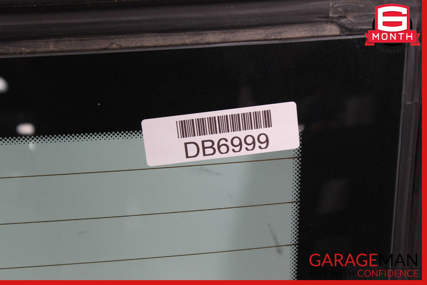 03-12 Mercedes R230 SL500 SL55 AMG Rear Back Windshield Glass Assembly OEM