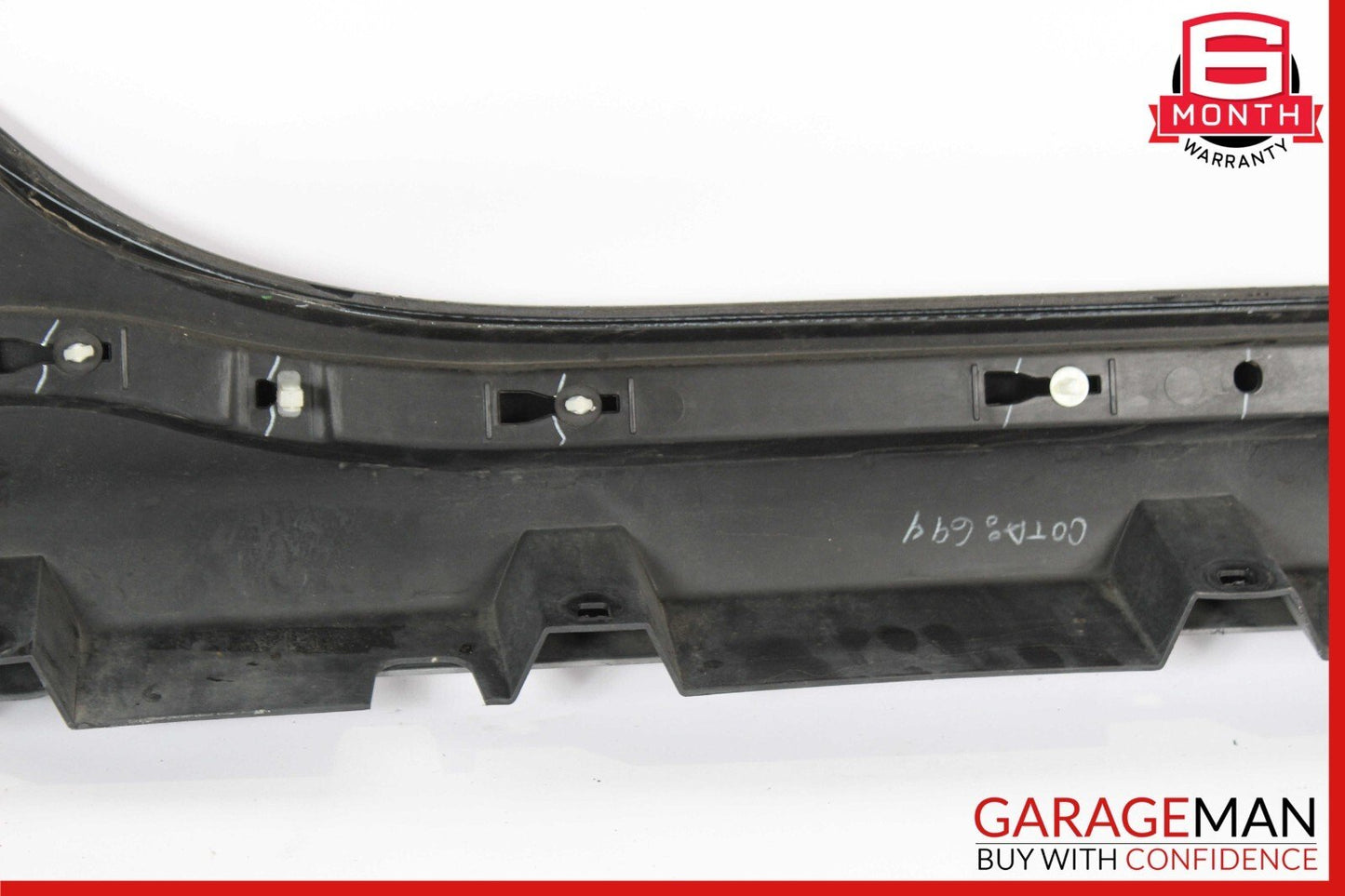 13-19 Fiat 500 Electric Left Driver Side Skirt Rocker Panel Molding Silver OEM
