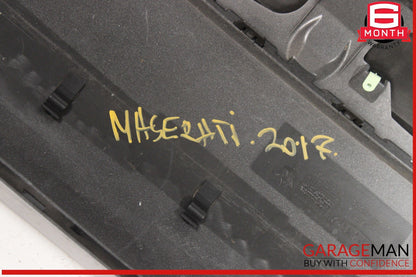14-17 Maserati Ghibli M157 S Q4 Rear Bumper Cover OEM