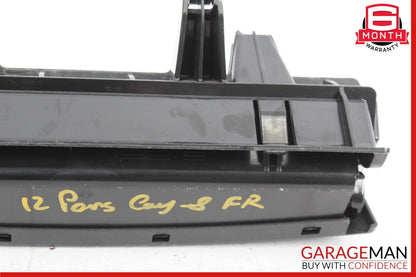 11-18 Porsche Cayenne 958 Right Passenger Side Under Seat Compartment Trim OEM
