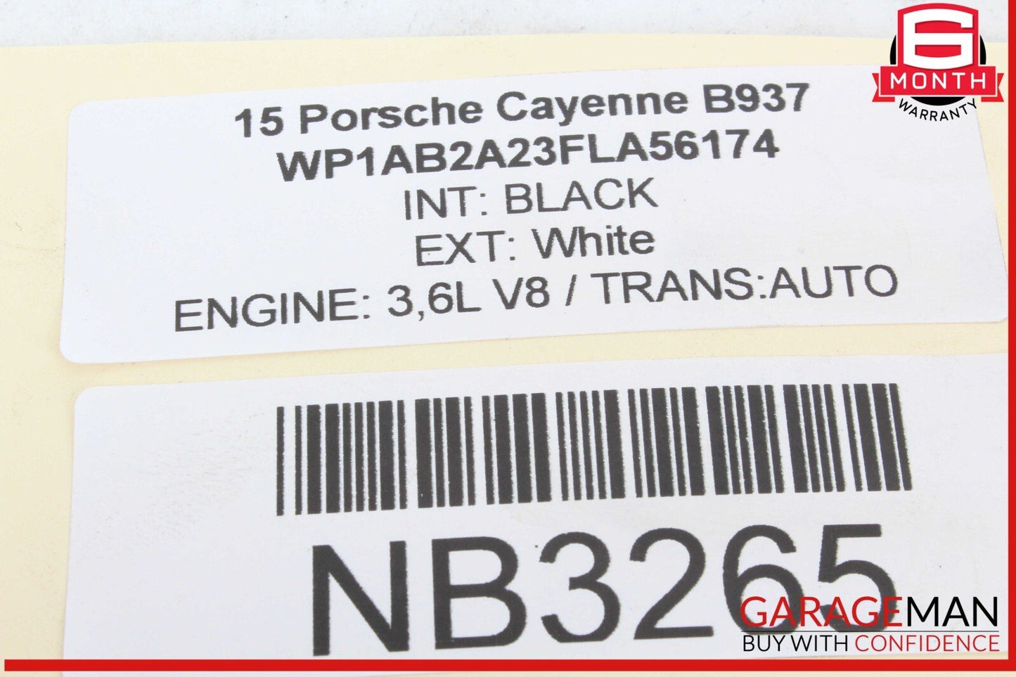 11-18 Porsche Cayenne 958 Front Right Spindle Knuckle Hub Bearing OEM