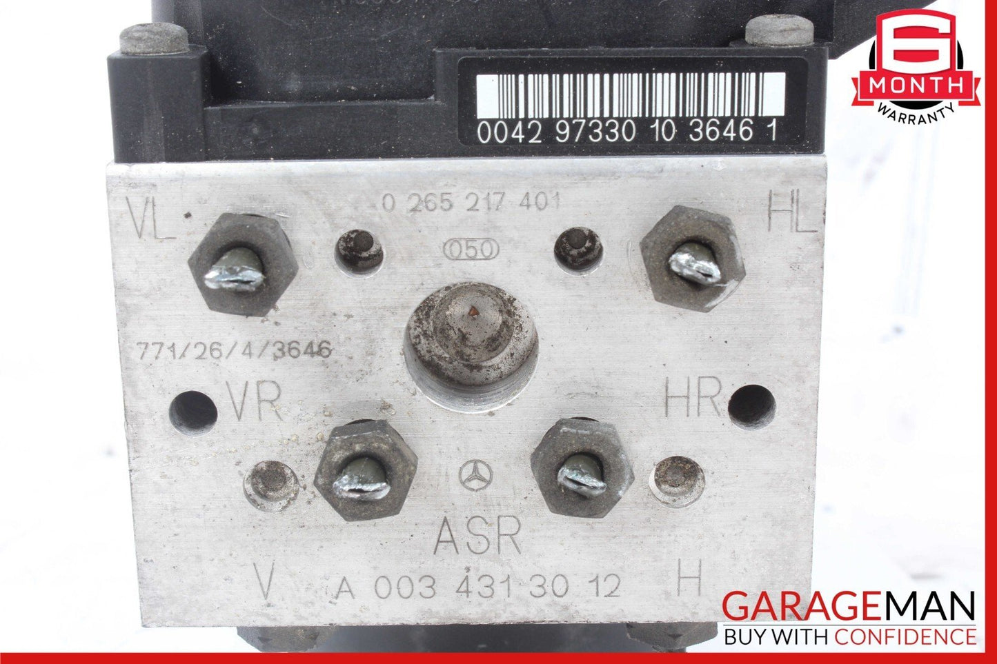 98-02 Mercedes W210 E320 SL500 Anti Lock Brake ABS Pump 0034312112 OEM