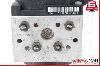 98-02 Mercedes W210 E320 SL500 Anti Lock Brake ABS Pump 0034312112 OEM