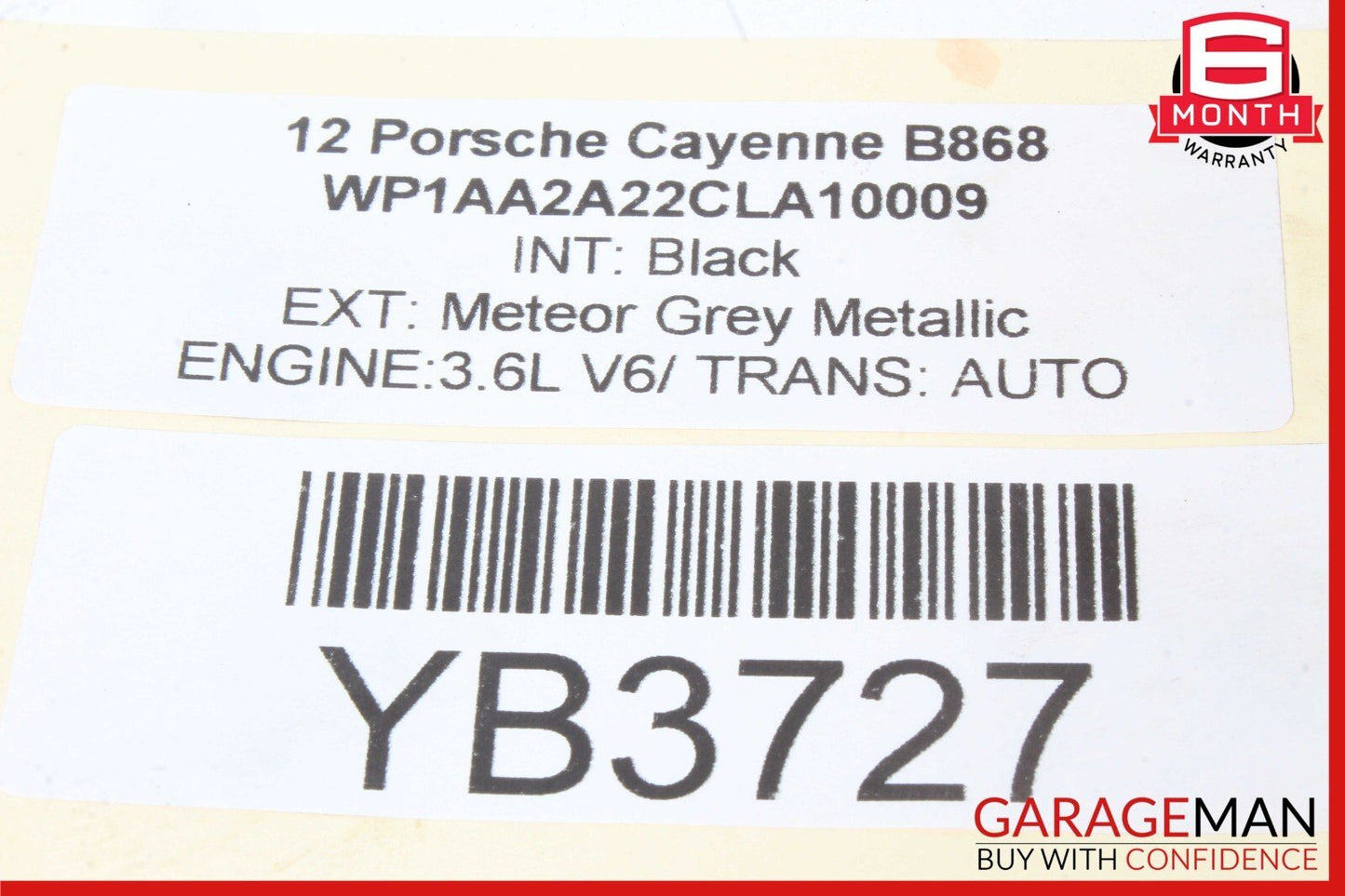 11-18 Porsche Cayenne 958 S Radiator Coolant Overflow Expansion Bottle Tank OEM