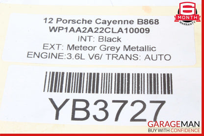 11-18 Porsche Cayenne 958 S Radiator Coolant Overflow Expansion Bottle Tank OEM