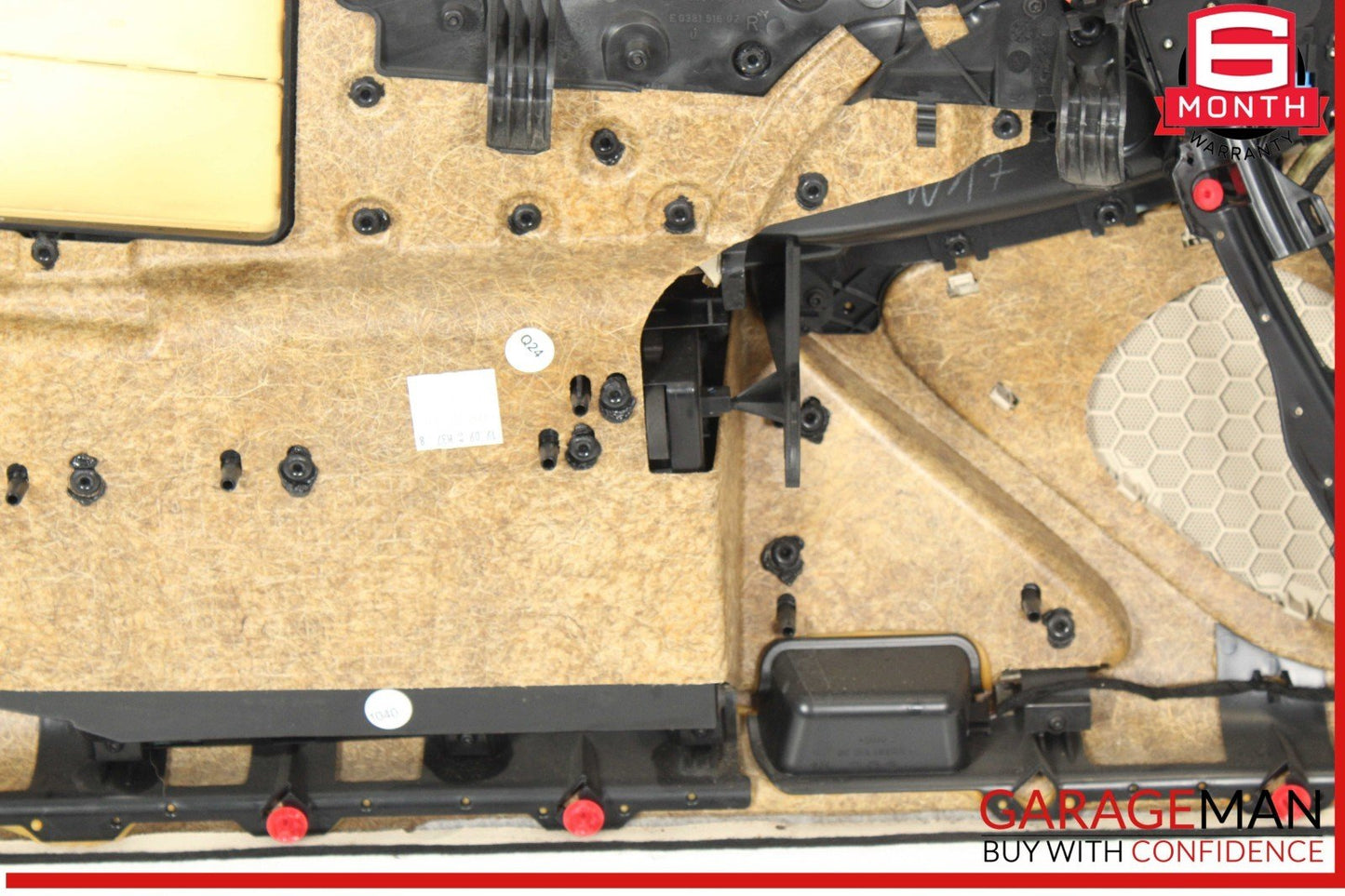 03-06 Mercedes R230 SL500 SL55 AMG Front Right Interior Door Panel Beige OEM
