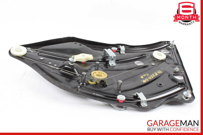 10-17 Mercedes W207 E350 Coupe Rear Right Door Window Regulator Frame w/o Motor