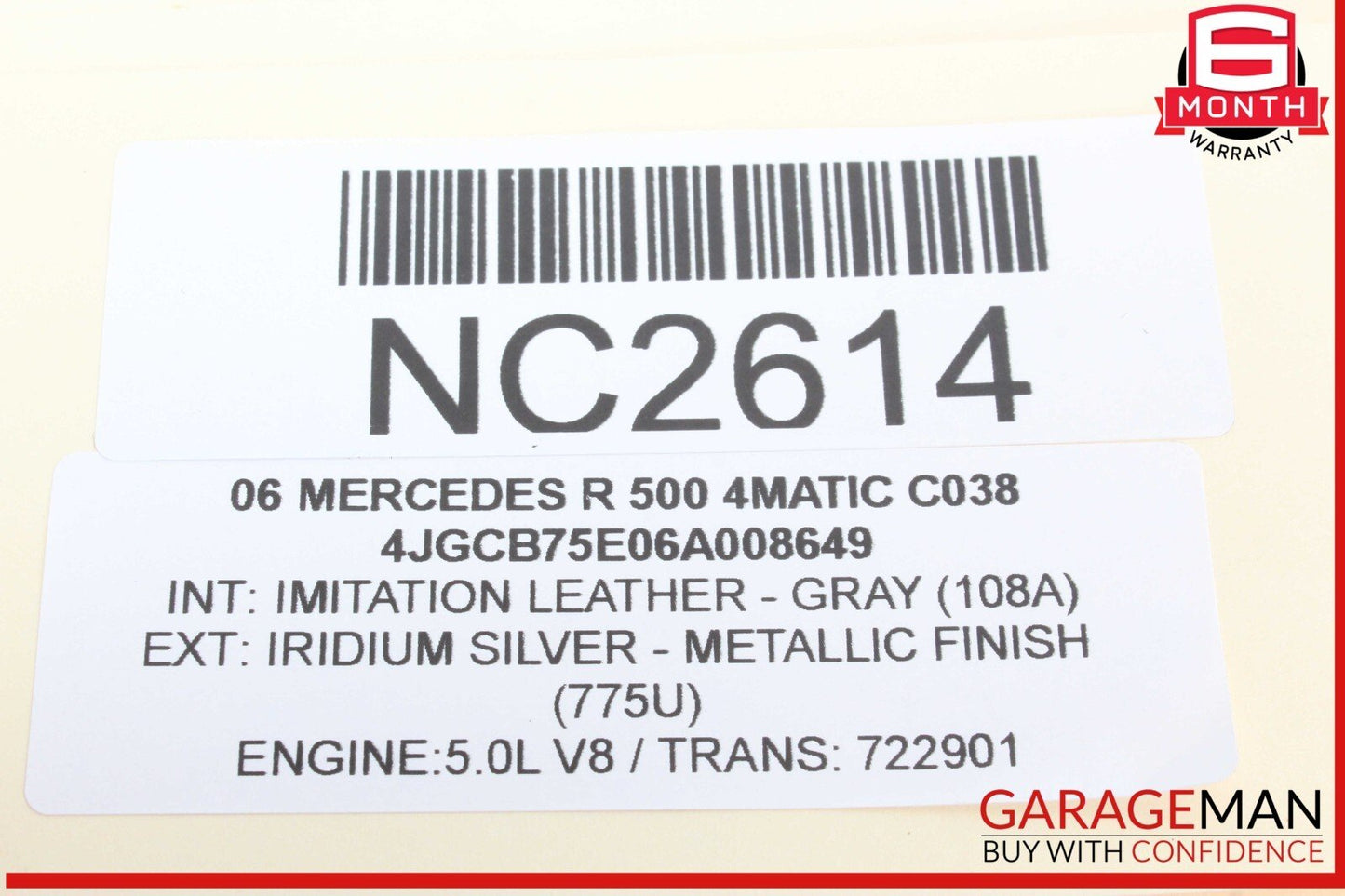 06-13 Mercedes W251 R500 4MATIC Rear Right Side Quarter Glass Window Motor OEM