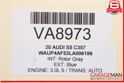 18-24 Audi S5 A5 A4 S4 SQ5 Right Passenger Side Fuel Rail w/ Injectors OEM